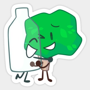 Bottle x Tree Sticker